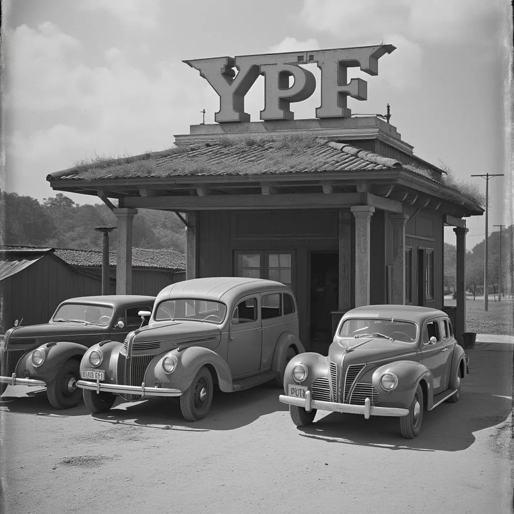 Estación YPF histórica